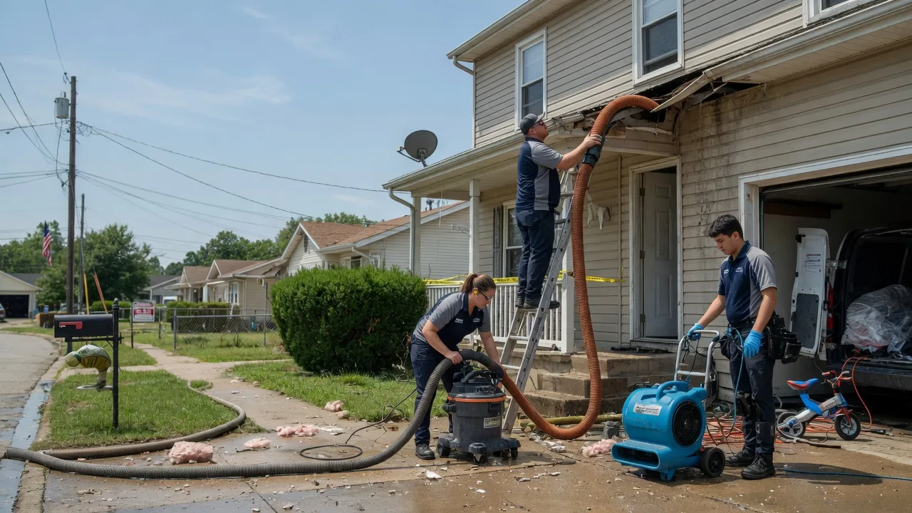 Water Damage Restoration in Mansfield, OH near me